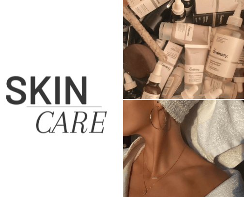 S K I N C A R E 🧖🏼‍♀️ cover photo collage