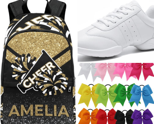 Cheerleading Must Haves cover photo collage