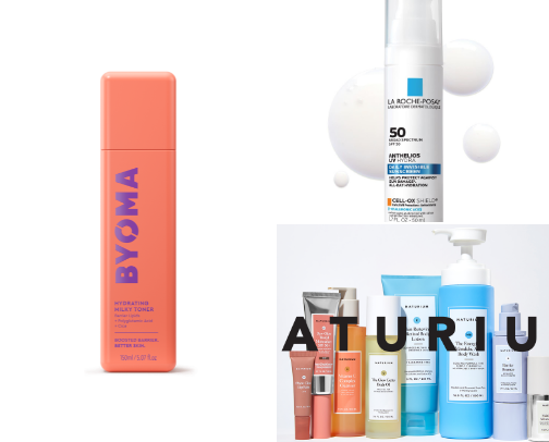 Skincare I Actually Recommend cover photo collage