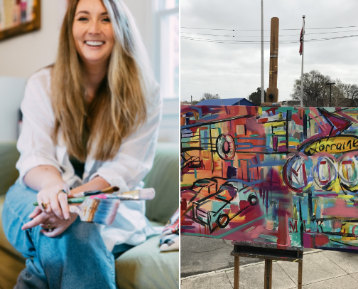 Live Painting cover photo collage
