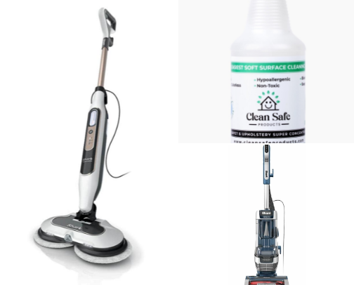 My favorite cleaning tools cover photo collage