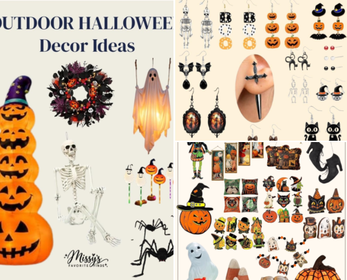 Fall 🍂 & Halloween Favorites 🎃👻 cover photo collage