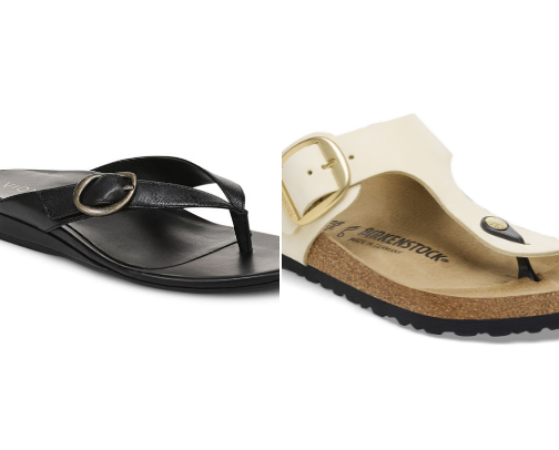 Shoes For Spring 2026: Thong Sandals cover photo collage