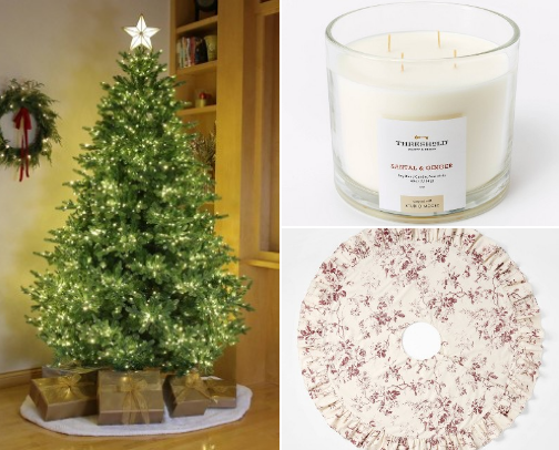 A Target Christmas cover photo collage