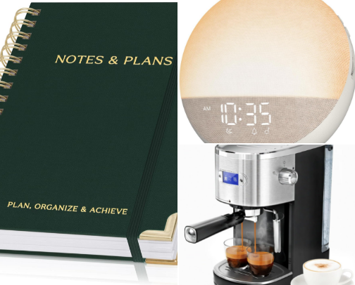 My Morning Setup for Energy, Focus & a Better Start to the Day cover photo collage