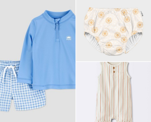 Summer baby finds at Target! cover photo collage
