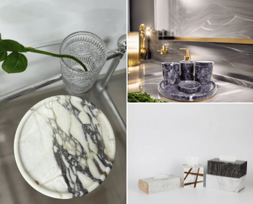 All about marble🤩 cover photo collage
