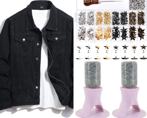 DIY Star Jacket cover photo collage
