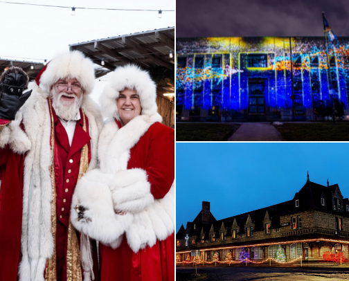 Magical Christmas Moments cover photo collage