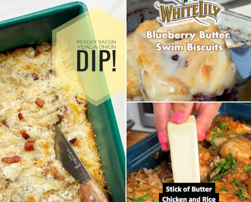 Tried, True & Totally Delicious cover photo collage