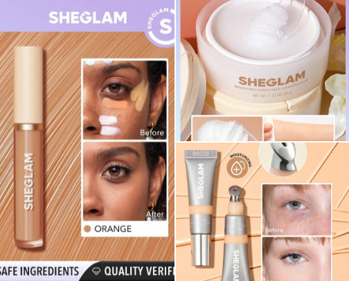 My favorite make-up on a budget! cover photo collage