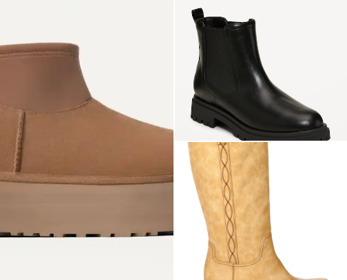 Boots and more cover photo collage