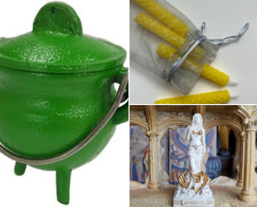 Spiritual/ Witchcraft Supplies cover photo collage