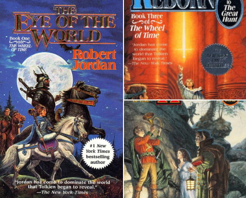 Best Fantasy Books cover photo collage