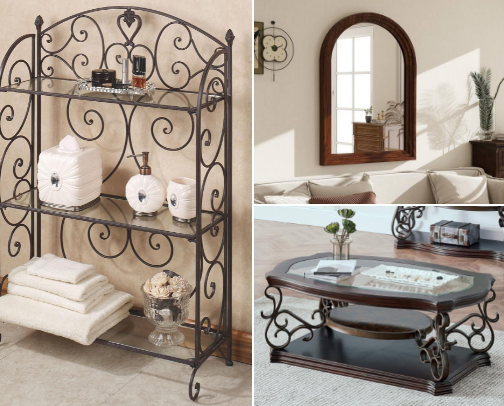 Tuscan Home Finds cover photo collage