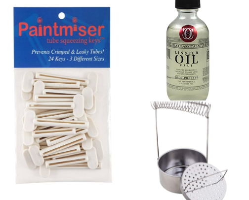 Painting must haves cover photo collage