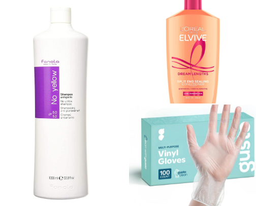 Everything I Use On My Blonde Hair (Growth, Shine, Repair) cover photo collage