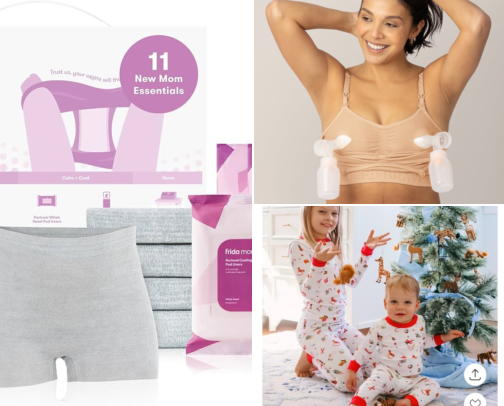 The Modern Parent Edit: Mother and Baby Favorites cover photo collage