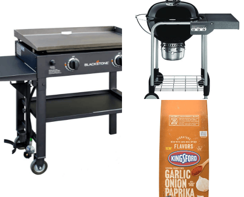 Grilling cover photo collage