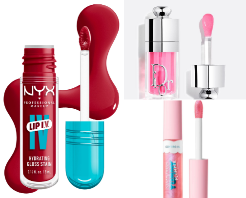 Lipsticks/ Lipstints / Lips everywhere cover photo collage