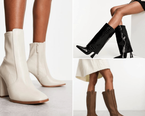 Footwear cover photo collage