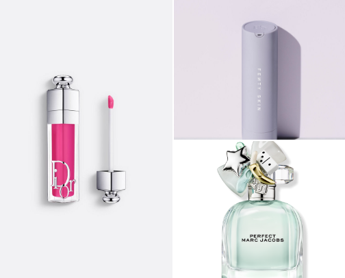 Beauty products I love cover photo collage