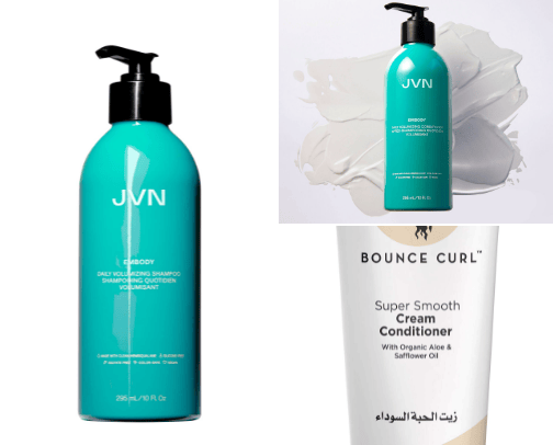 Curly hair must haves🤌🏼 cover photo collage