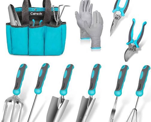 Garden tools you’ll need for a successful garden cover photo collage