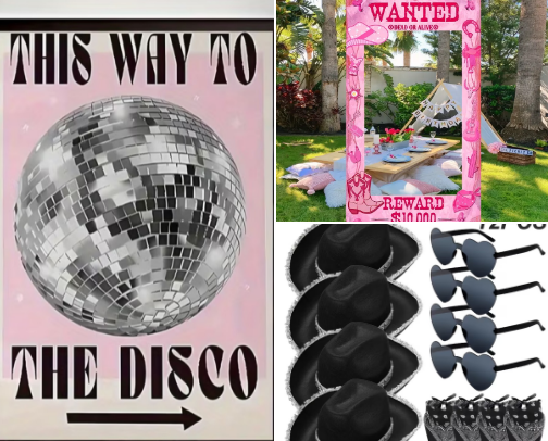 party decoration🥳🎈 cover photo collage