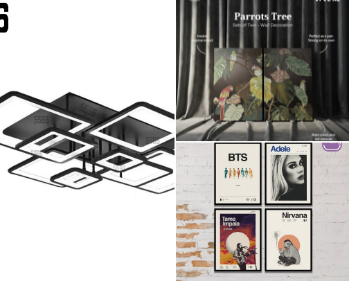 HOME INTERIOR AESTHETIC cover photo collage