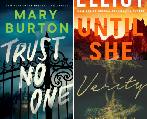 Psychological Thrillers & Suspense Books cover photo collage