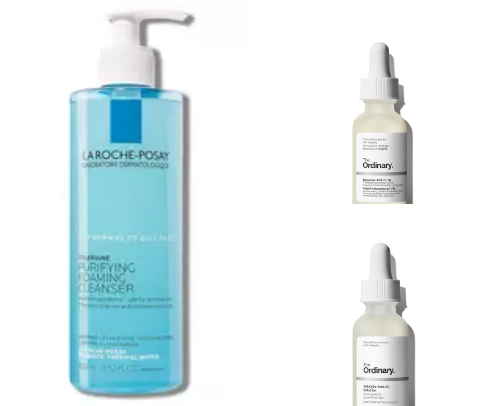 Skin care cover photo collage
