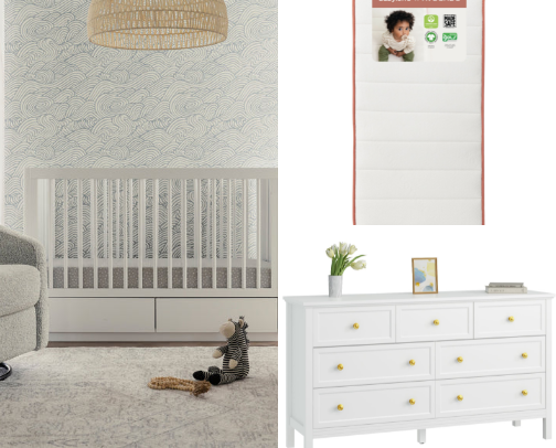 Baby Girl Nursery cover photo collage