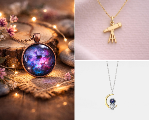 Cosmic & Space Accessories❣️🌌 cover photo collage