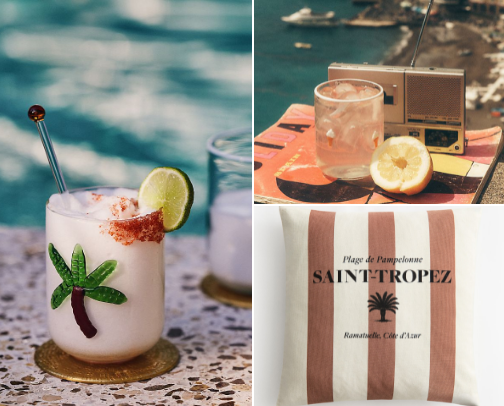 Summer at Home cover photo collage