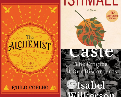 My favorite book recs cover photo collage