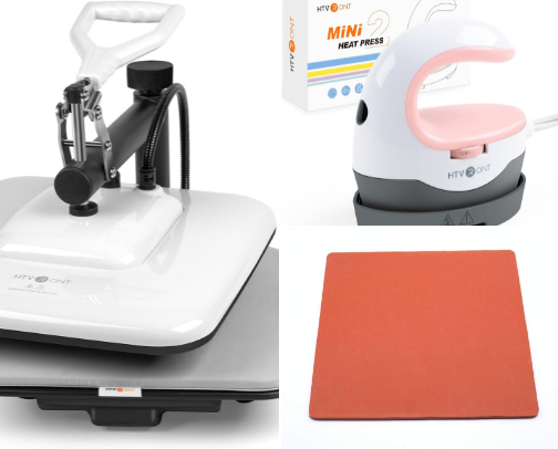 Heat Press & Cutting Machines cover photo collage