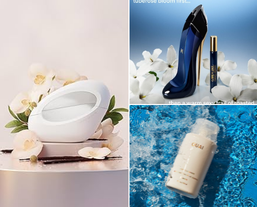 perfumes & body products that EVERYONE needs! cover photo collage