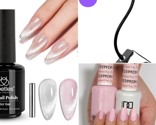 Do your own nails at home with all of these products! cover photo collage