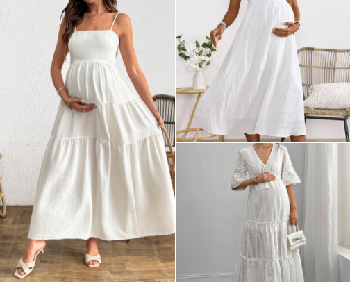 👗 Maternity Dress – Comfort & Elegance for Every Stage cover photo collage