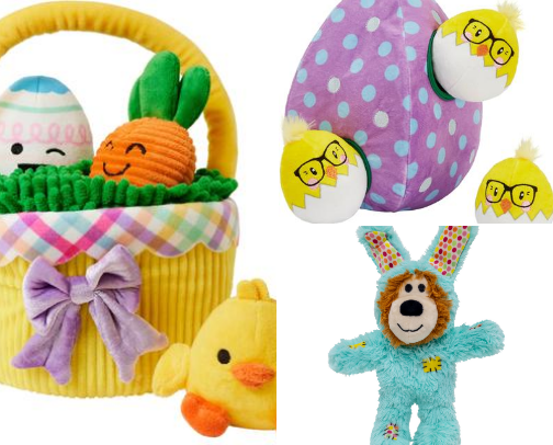 Cute Easter Basket Ideas for Your Dogs cover photo collage