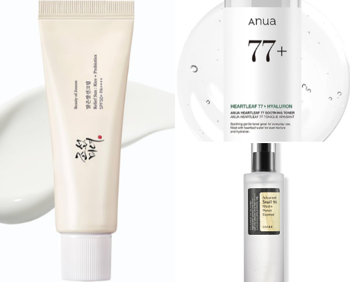 My Favorite Korean Skincare Essentials cover photo collage