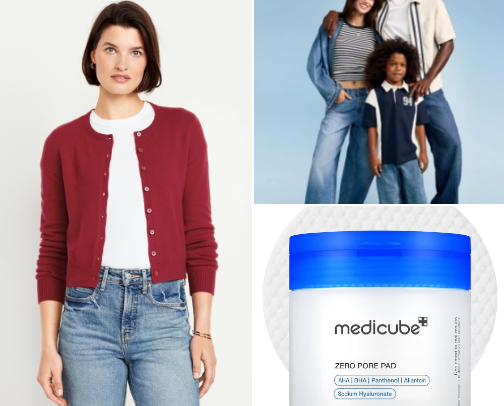 Bargain shopping cover photo collage