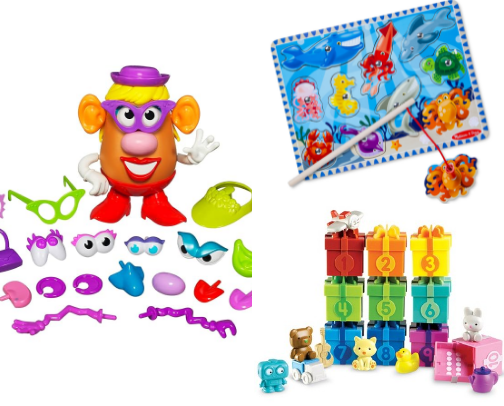 Favorite Learning Toys - an SLP’s recommendations cover photo collage