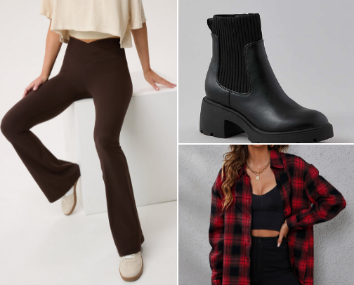 Fall Time Fashion cover photo collage