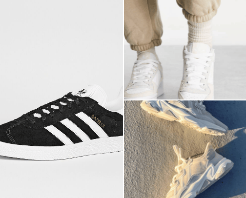 Adidas Sneakers cover photo collage