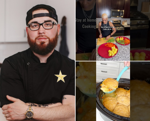 Popular YouTube Cooking Videos cover photo collage