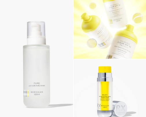 My favorite beauty from Beekman 1802 cover photo collage