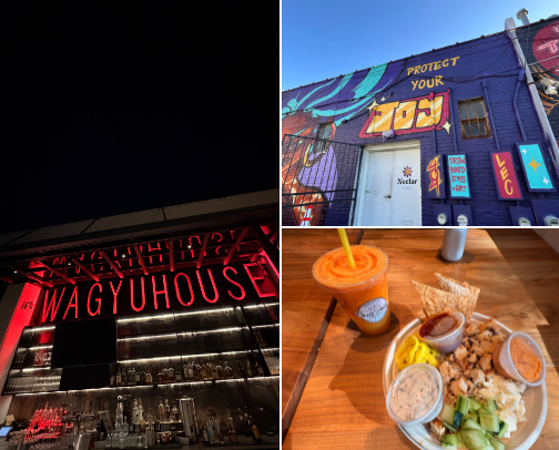 all the best spots in atlanta 🍑 cover photo collage