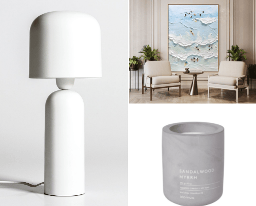 Home must haves! cover photo collage